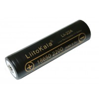 Аккумулятор монтажный 3,7В, 2200мАч Lii-22A LiitoKala без защиты
