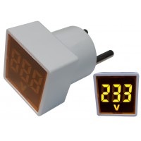 Индикатор напряжения 220В LED-22DSV (желтый)